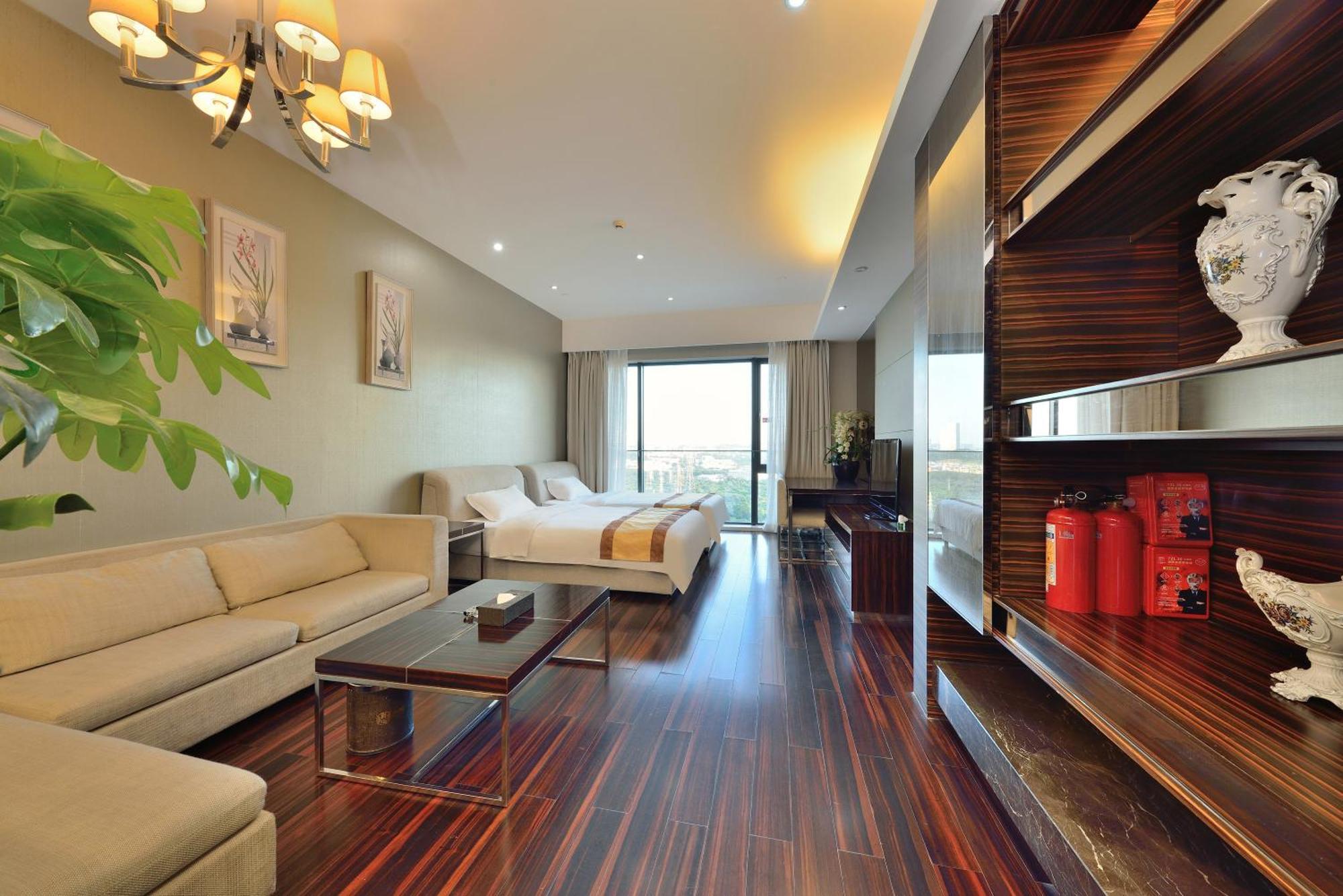 Heefun Apartment Gz -Poly World Trading Center-Walking Distance To Canton Fair Exteriör bild
