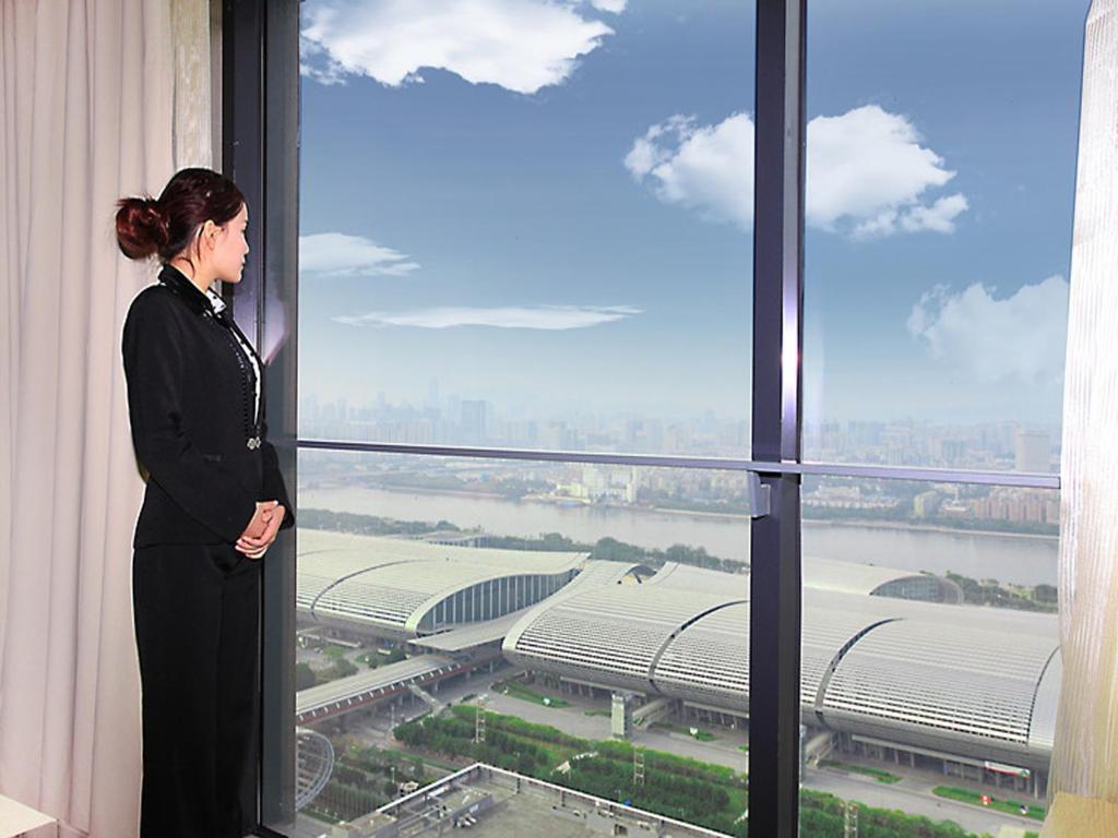 Heefun Apartment Gz -Poly World Trading Center-Walking Distance To Canton Fair Exteriör bild